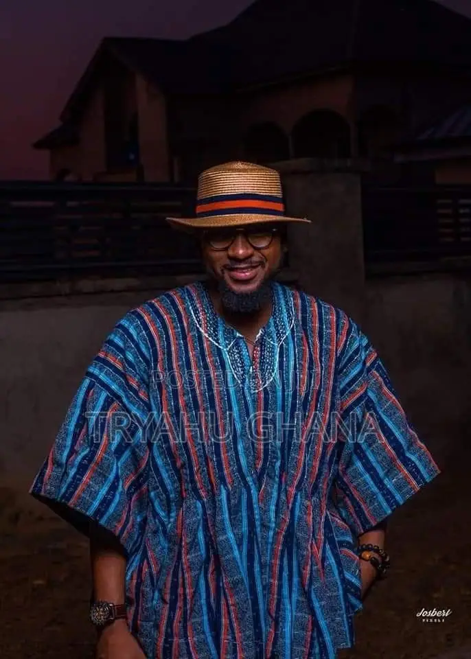 Original Handmade Ghanaian Traditional Fugu, Batakali, Smock