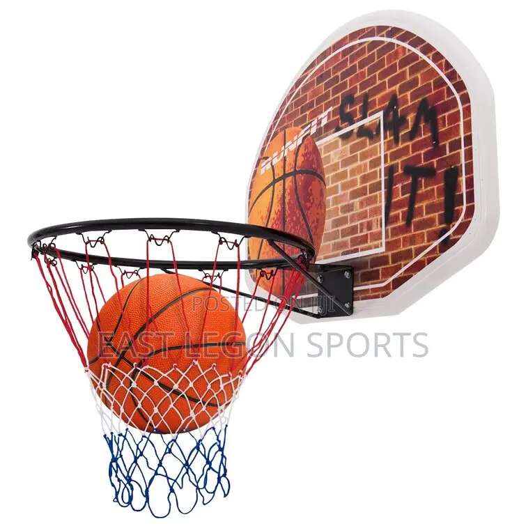 Delivery Opti Basketball Hoop System Backboard Wall Rim