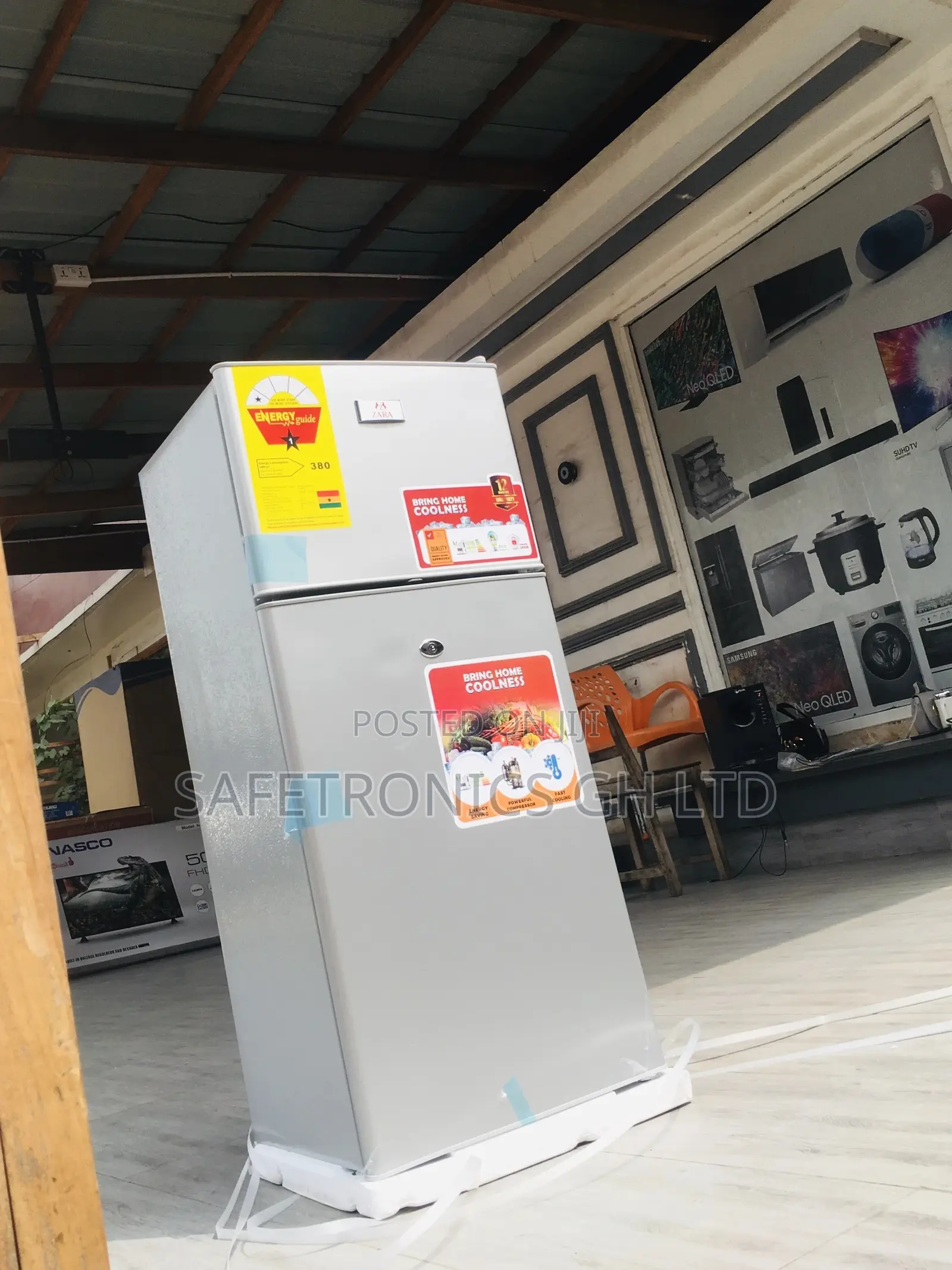 Doubledoor Topfreezer Gray Zara-14tm Fridge