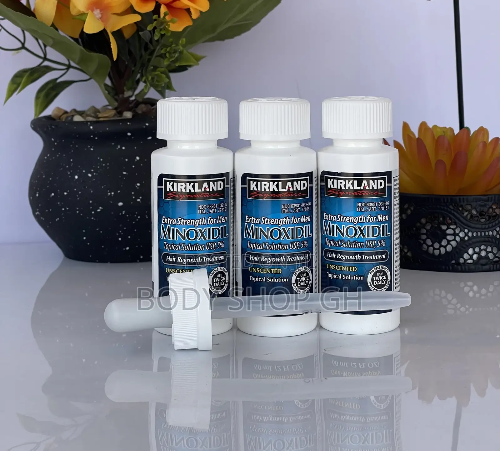 Undiluted Kirkland Minoxidil Beard Booster/ Hairline Regrowt