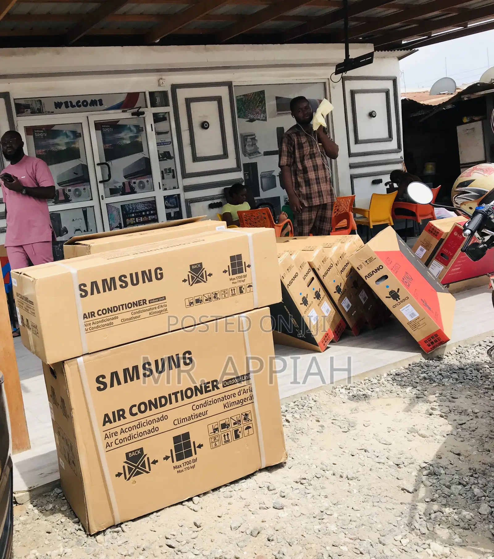 Shop Durable Samsung 2.0hp Split Type Electric Ac(White).