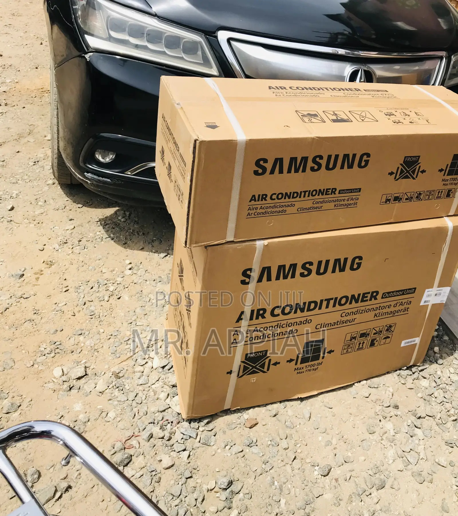 Durable Samsung 2.5hp Split Type Electric Ac(White).
