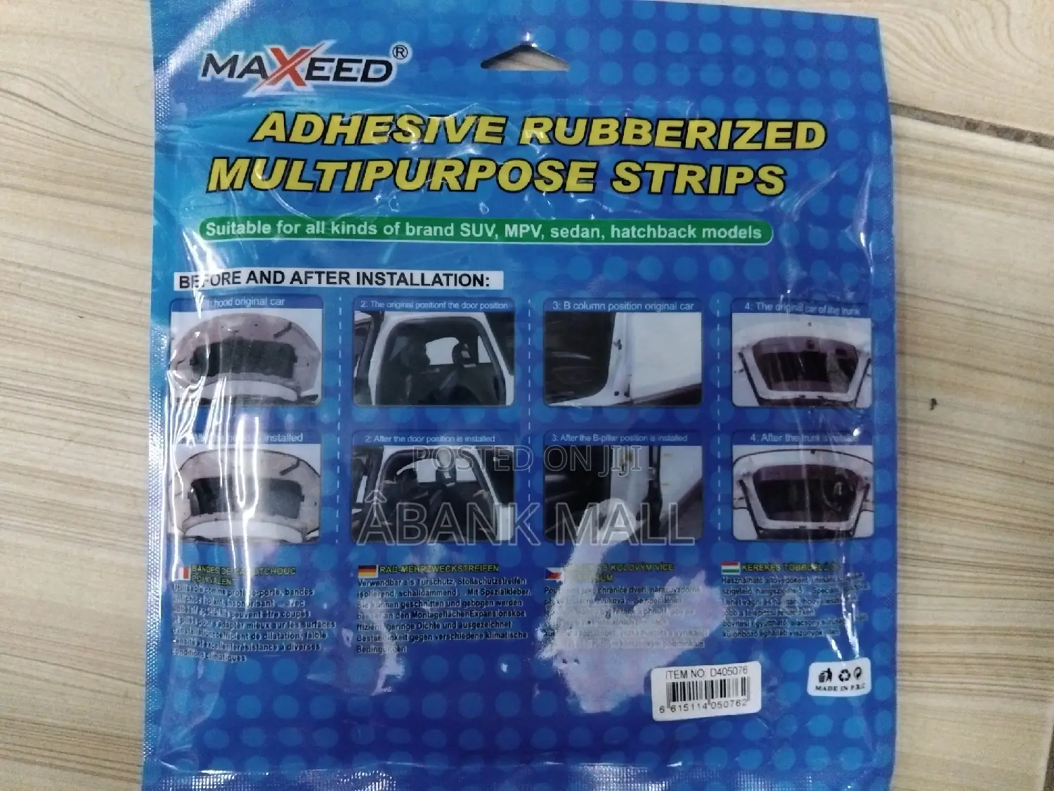 Adhesive Rubberized Strips