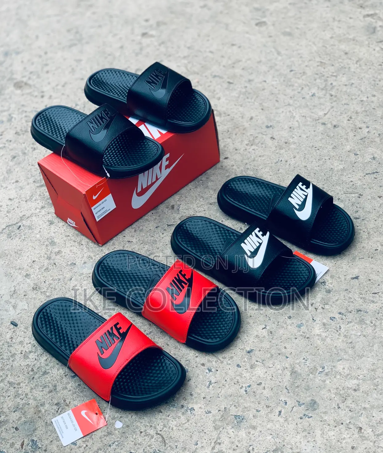 Original Nike Benassi Slides in Box Available