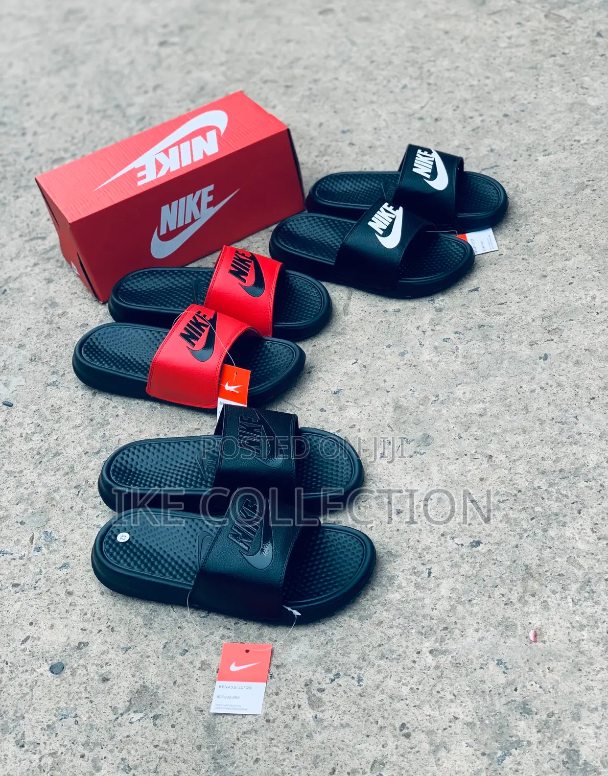 Original Nike Benassi Slides in Box Available