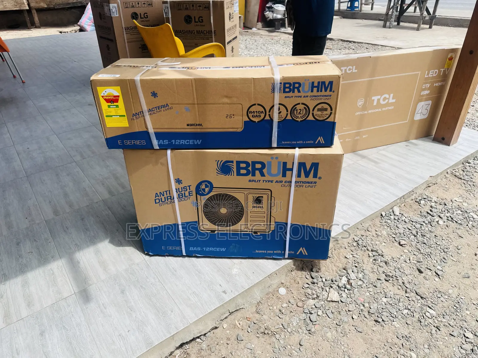 High Quality Bruhm Split R410 Gas 1.5hp