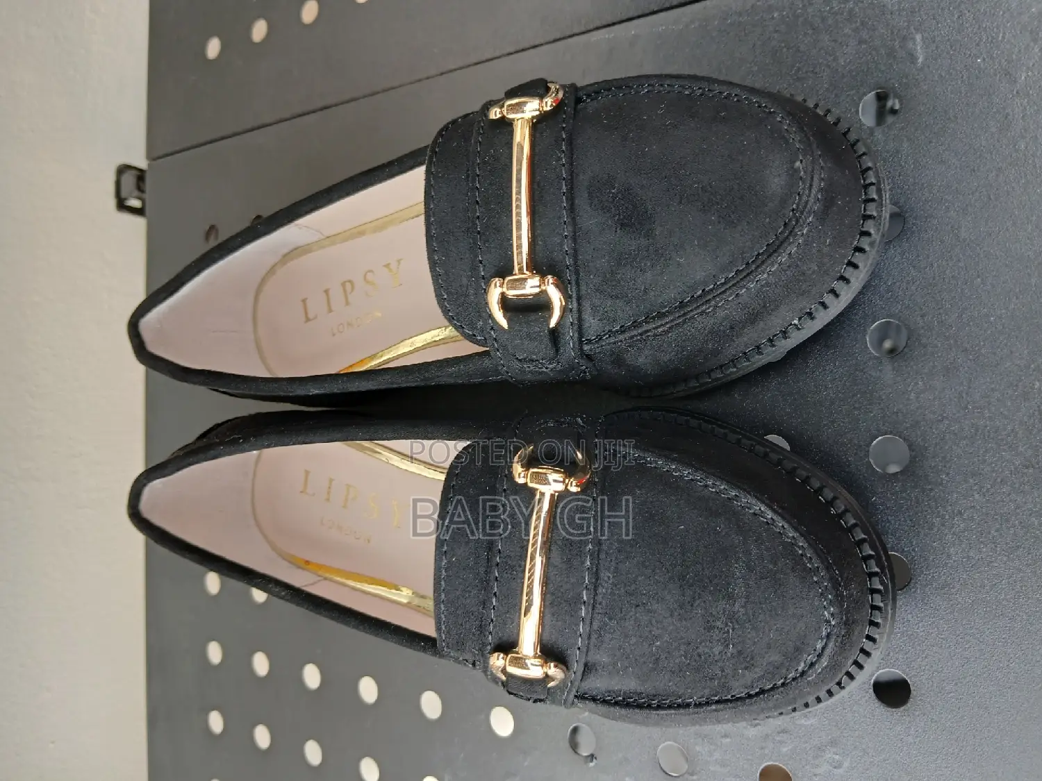 Lipsy London Kids Girls Black Loafers