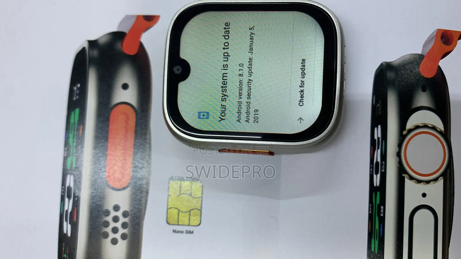 4g Ultra S9 Android Sim Watch+Dual Camera for Video Calling