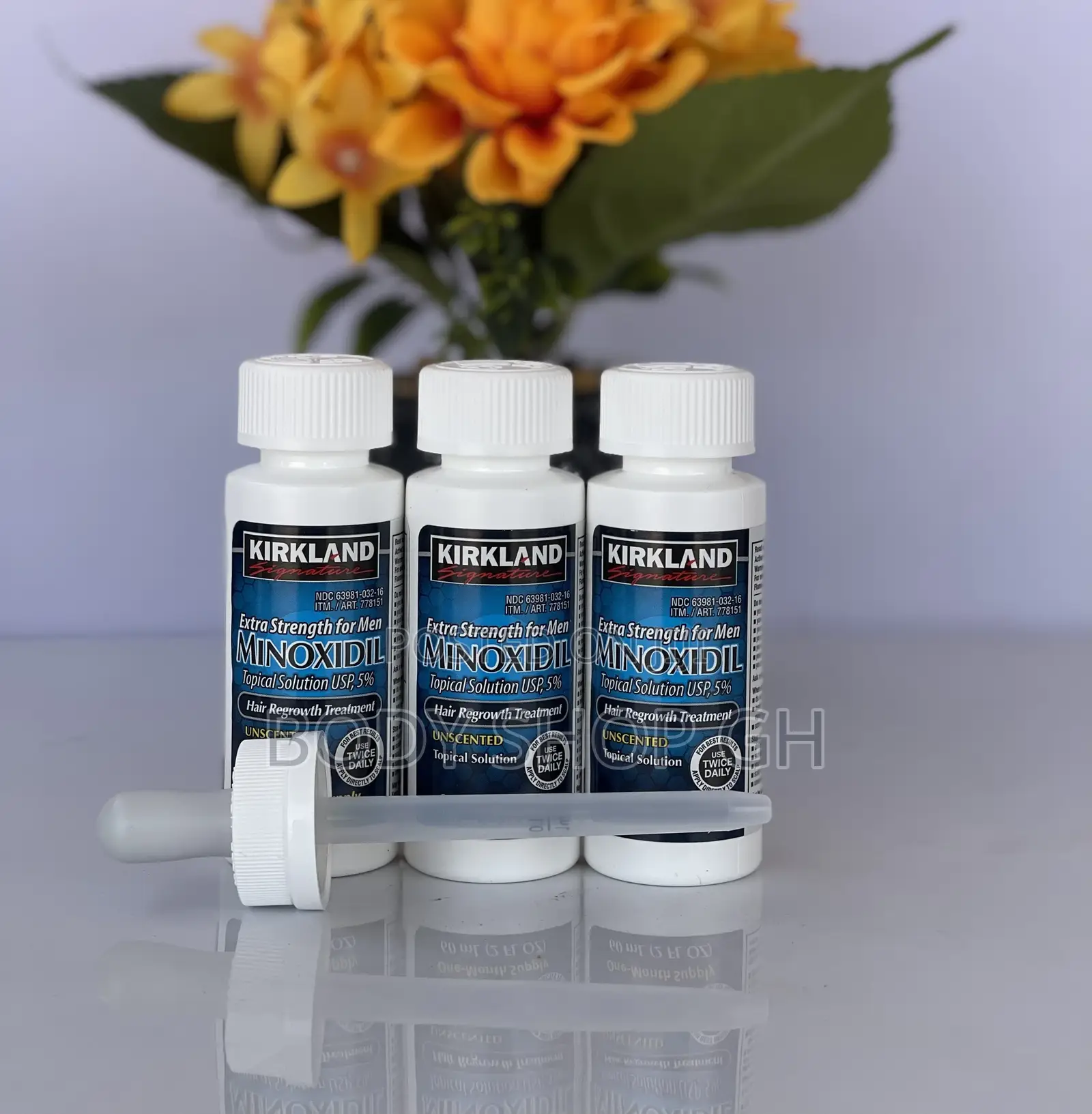 Beard and Hairline Regrowth Oil-Undiluted Kirkland Minoxidil