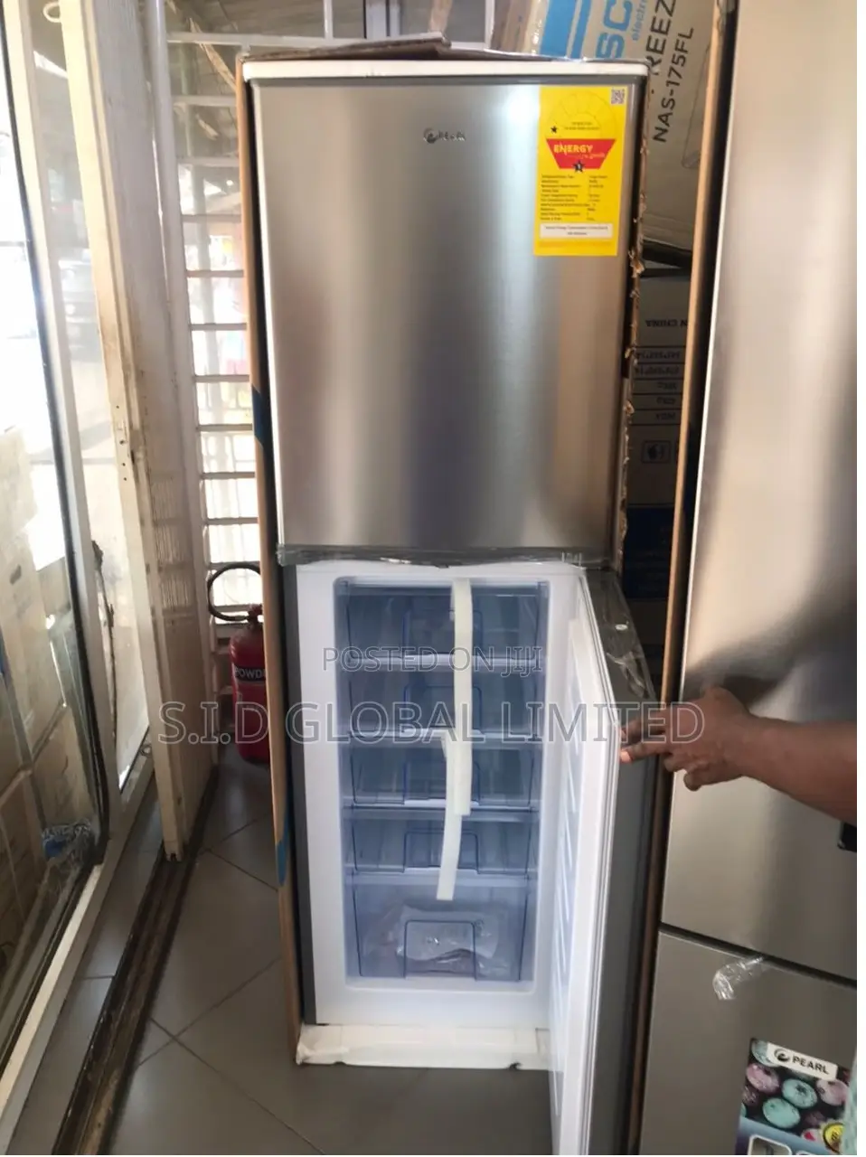 Pearl Pf-352b-2b Double Door 211 Liters Fridge
