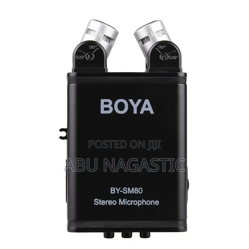 Boya BY-SM80 Stereo Microphone