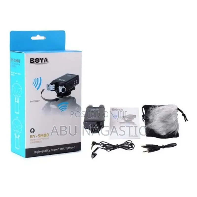 Boya BY-SM80 Stereo Microphone