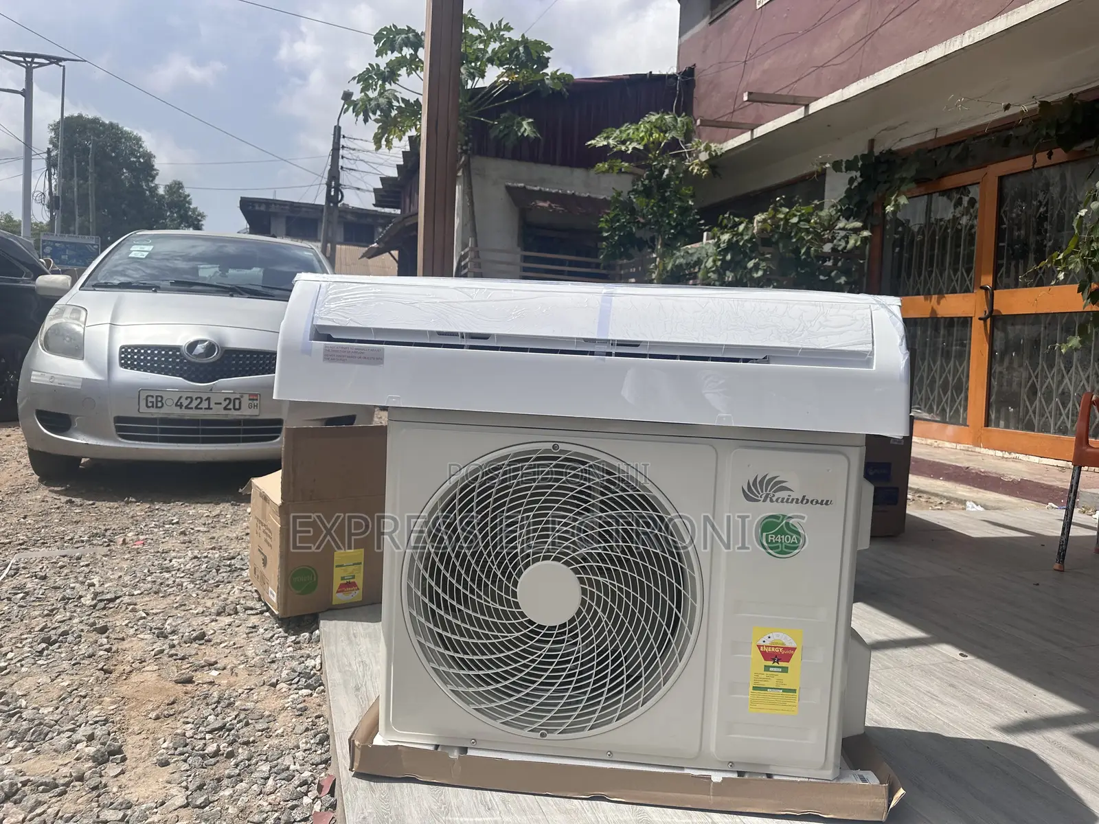 Electric Air Conditioner Rainbow Split R410 Gas 1.5hp