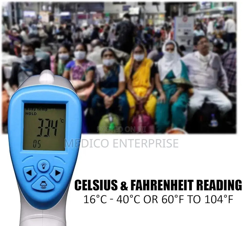 Infrared Thermometer Gun For Body Temperature