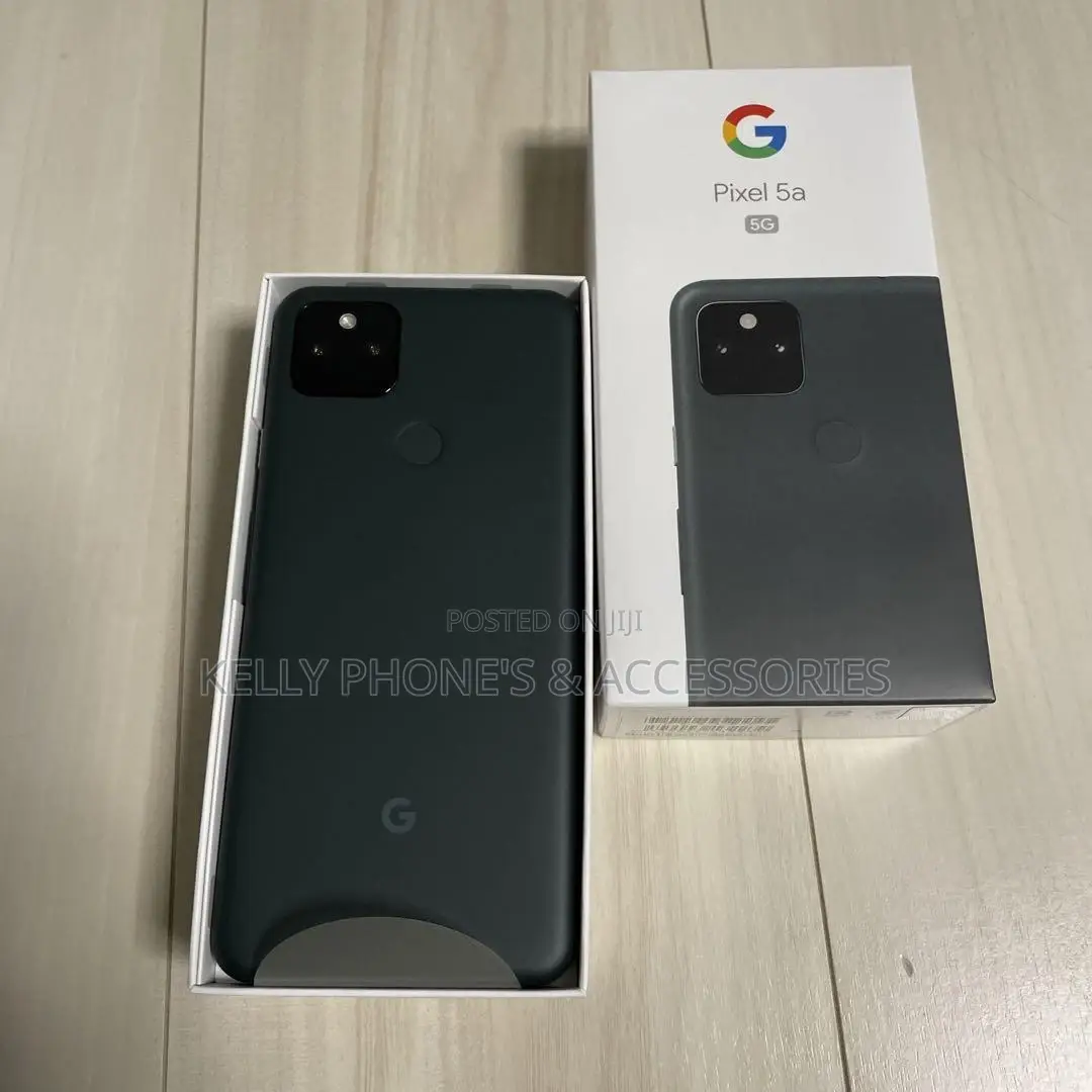 New Google Pixel 5a 5G 128 GB Black