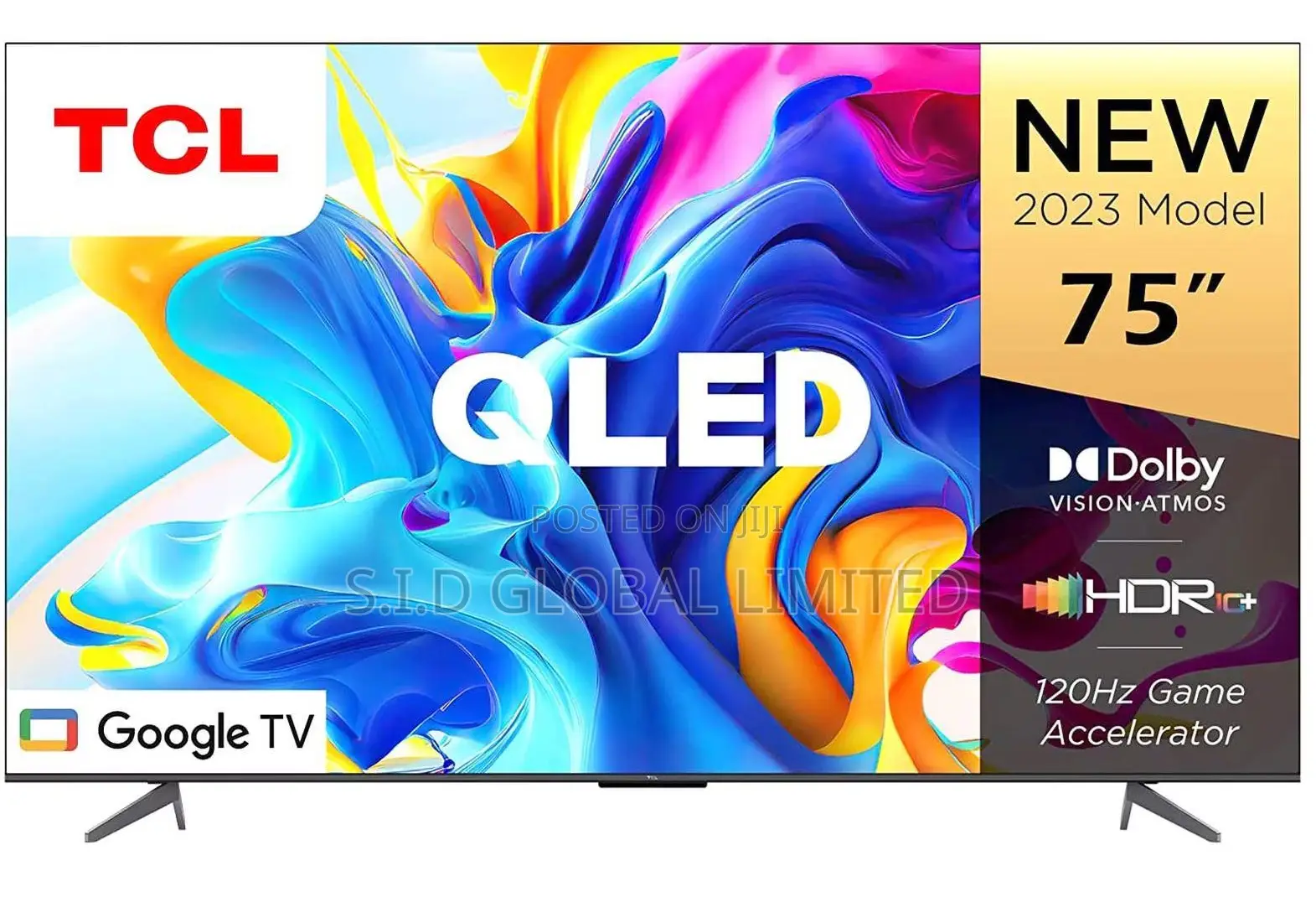 TCL 75C645 190.5 Cm (75 Inch) QLED Ultra HD Google TV Wit