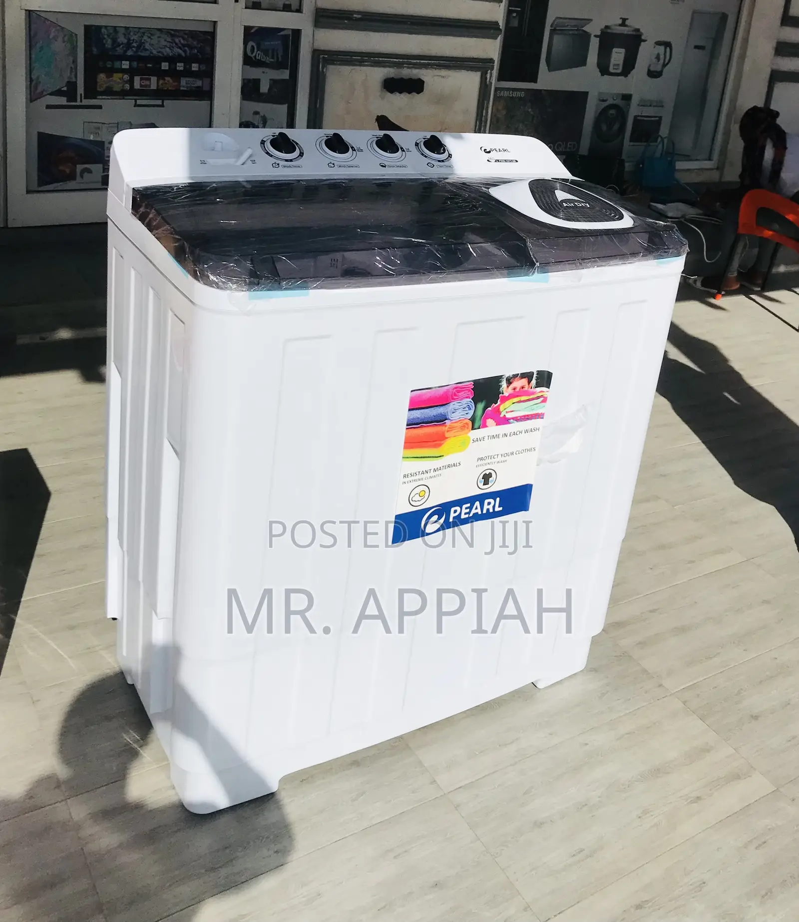 Purchase Quality Pearl 18kg Top Load Washing Machine.