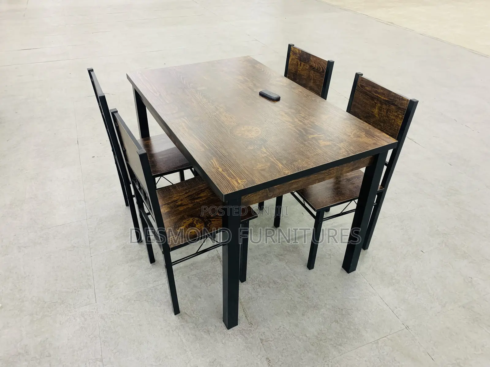 Wood Dining Table With 4 Chairs