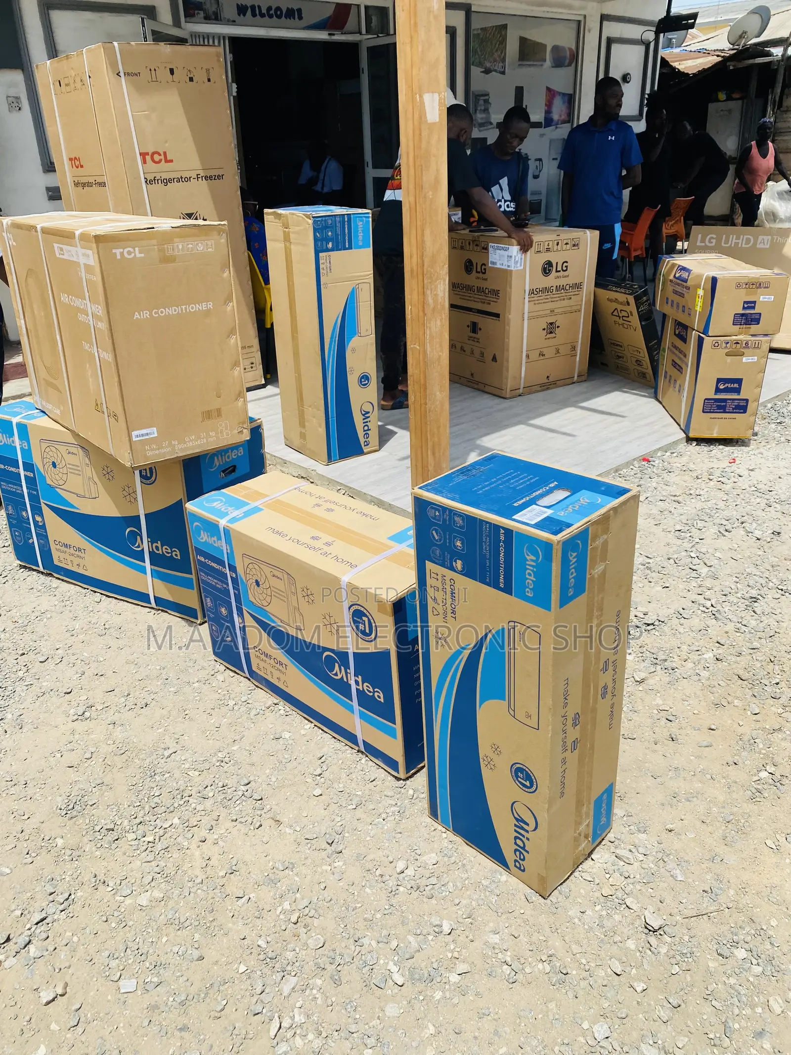 Shop Quality Midea 1.5hp Split Type Air Conditioner(R410).