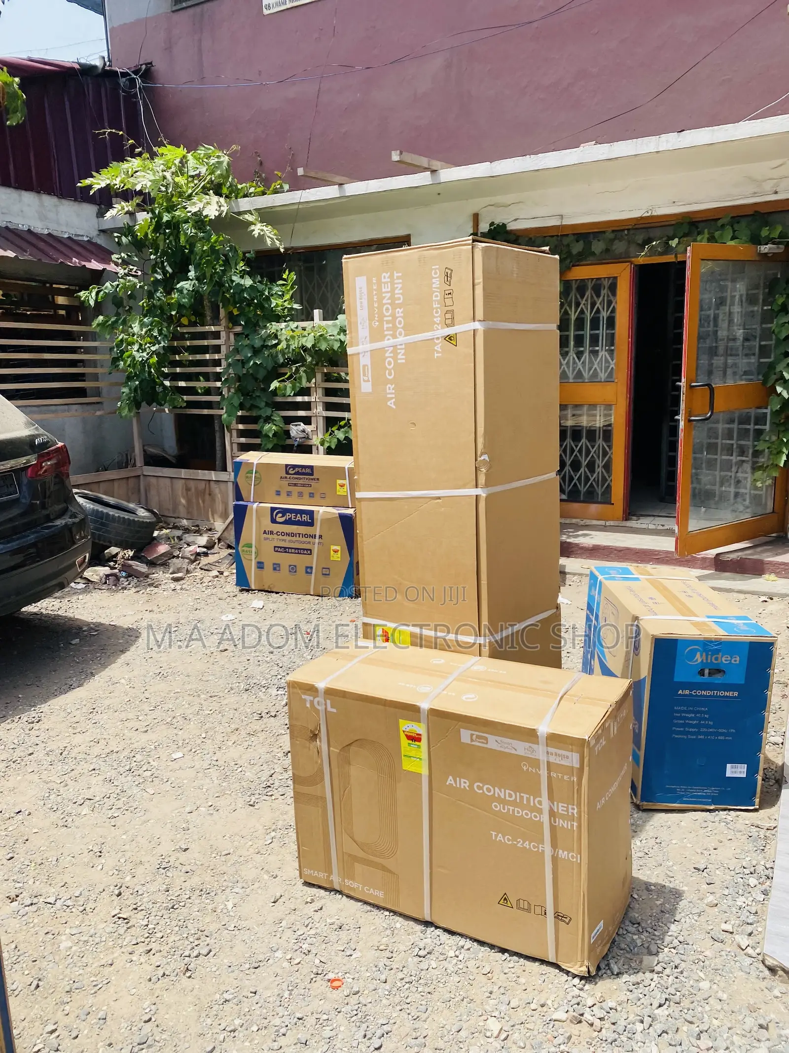 High Quality TCL 2.5hp Floor Standing Inverter Ac(White).