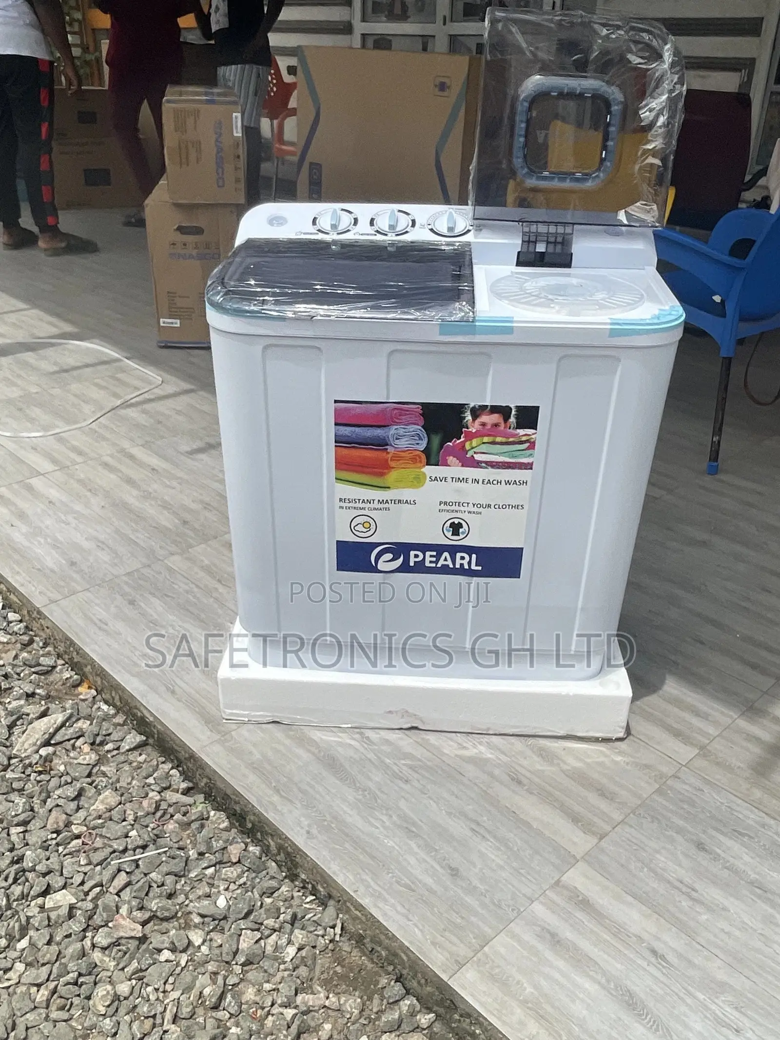 7kg Topload Semiautomatic Pearl Sealed Washingmachine