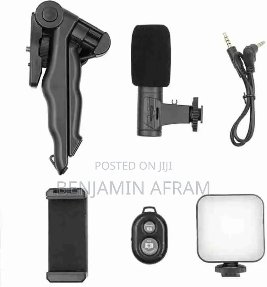 Tripod, Light and Mic Video Kits