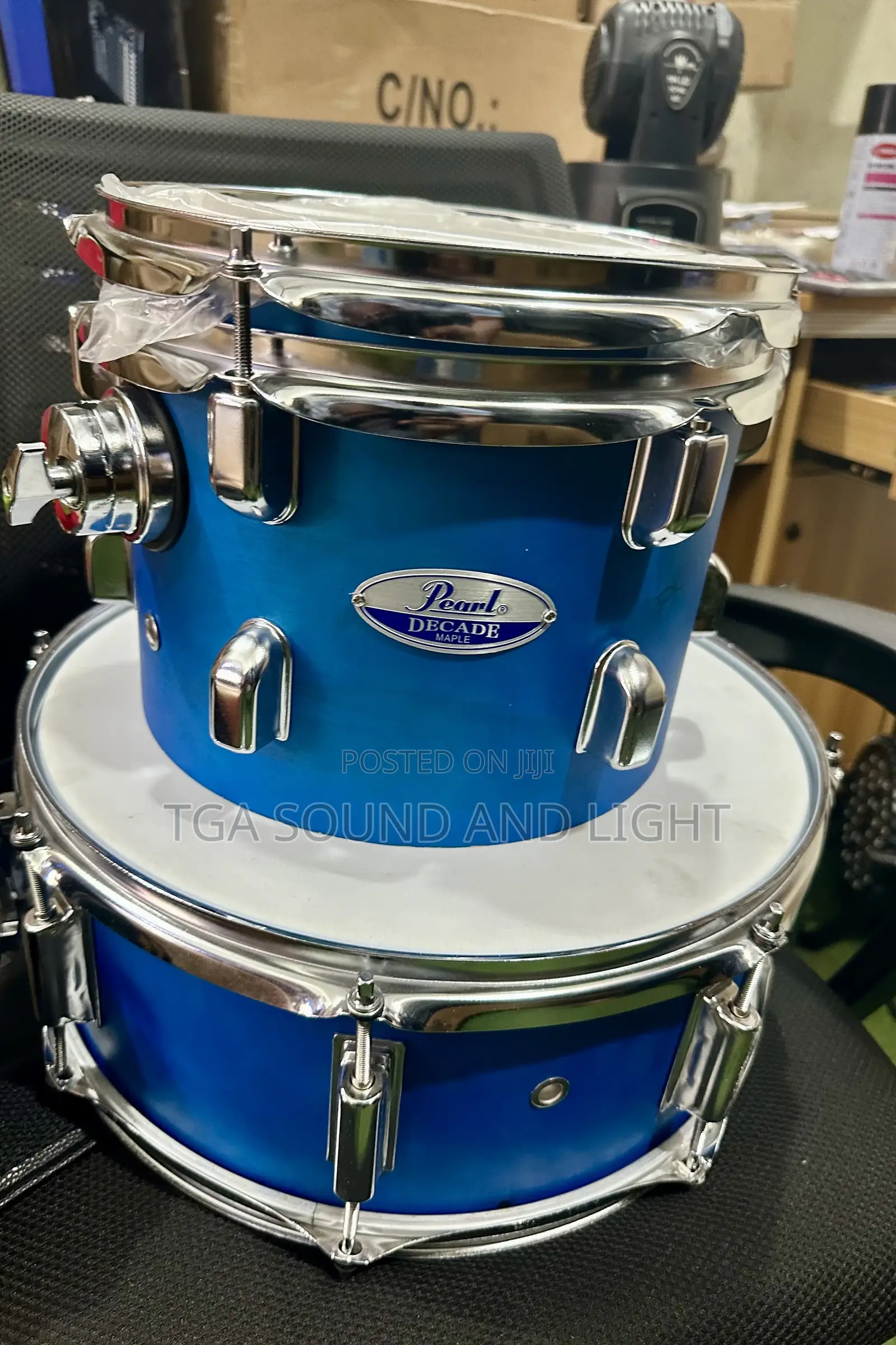 Pearl Decade 5 Piece Complete Drum Set