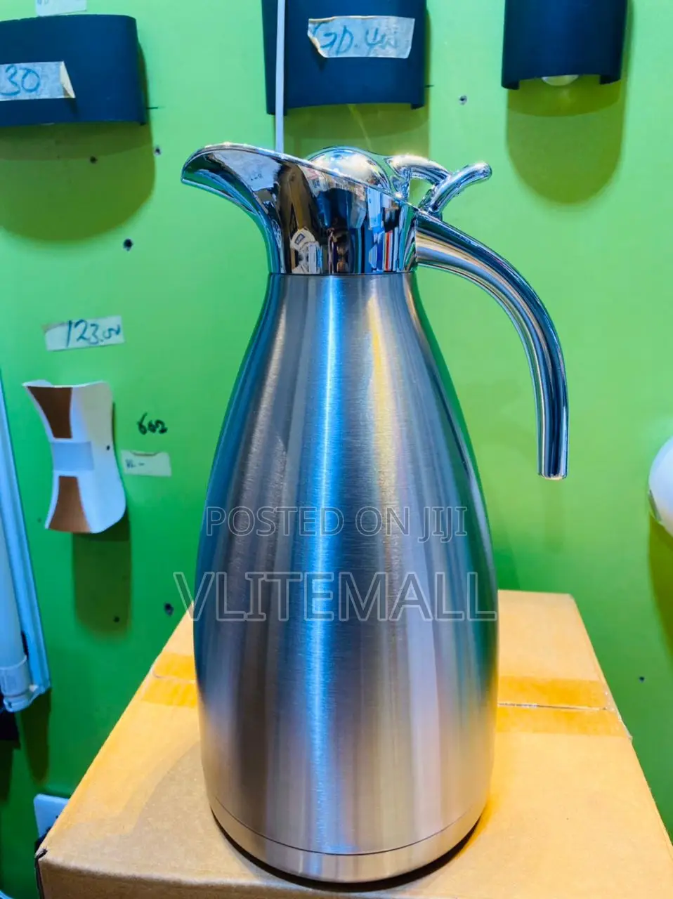 Stainless Steel Insulated Dual Layer Coffee Water Jug Therma