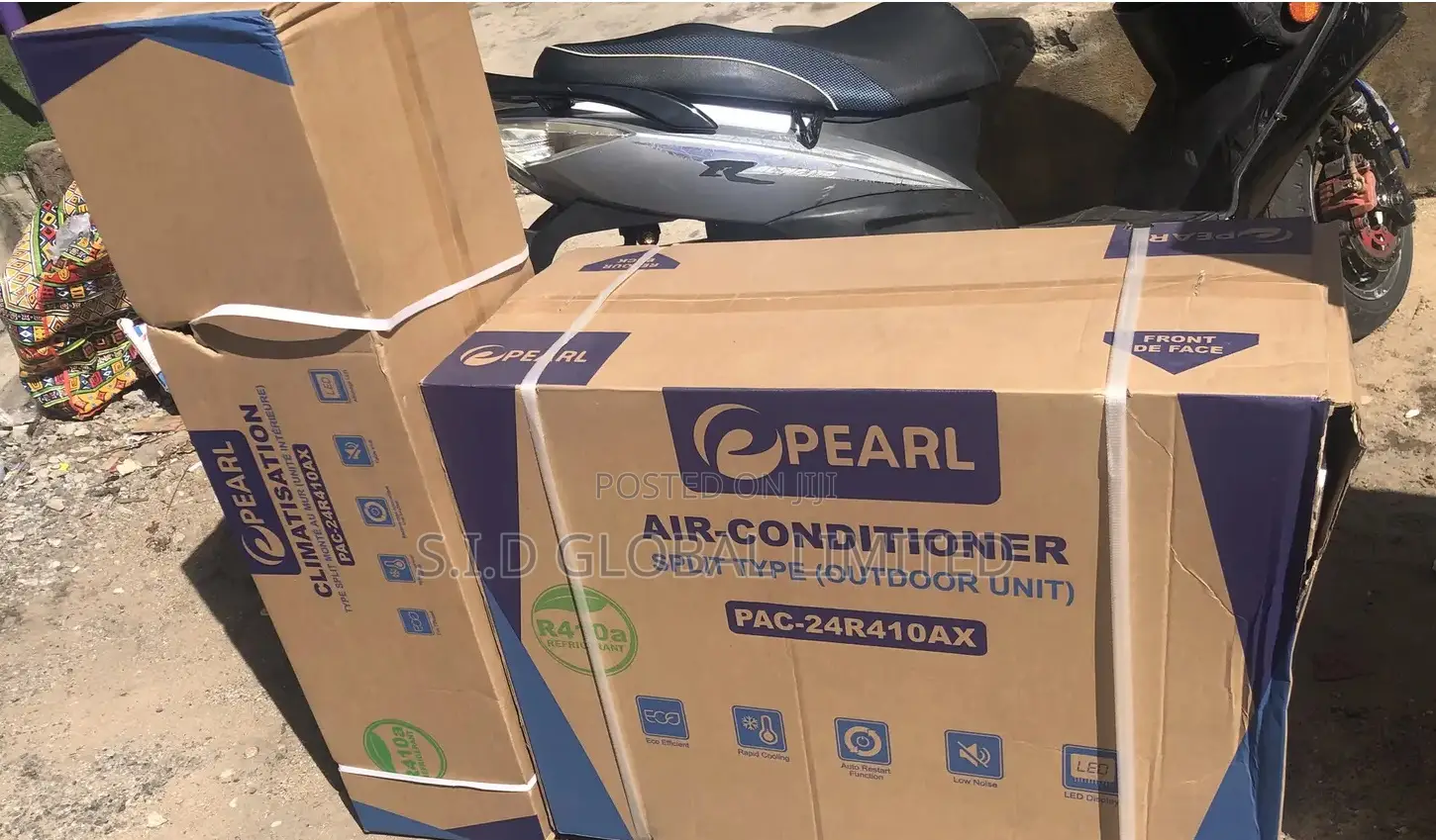 Pearl 2.5hp PAC-24R410AX Split Air Conditioner