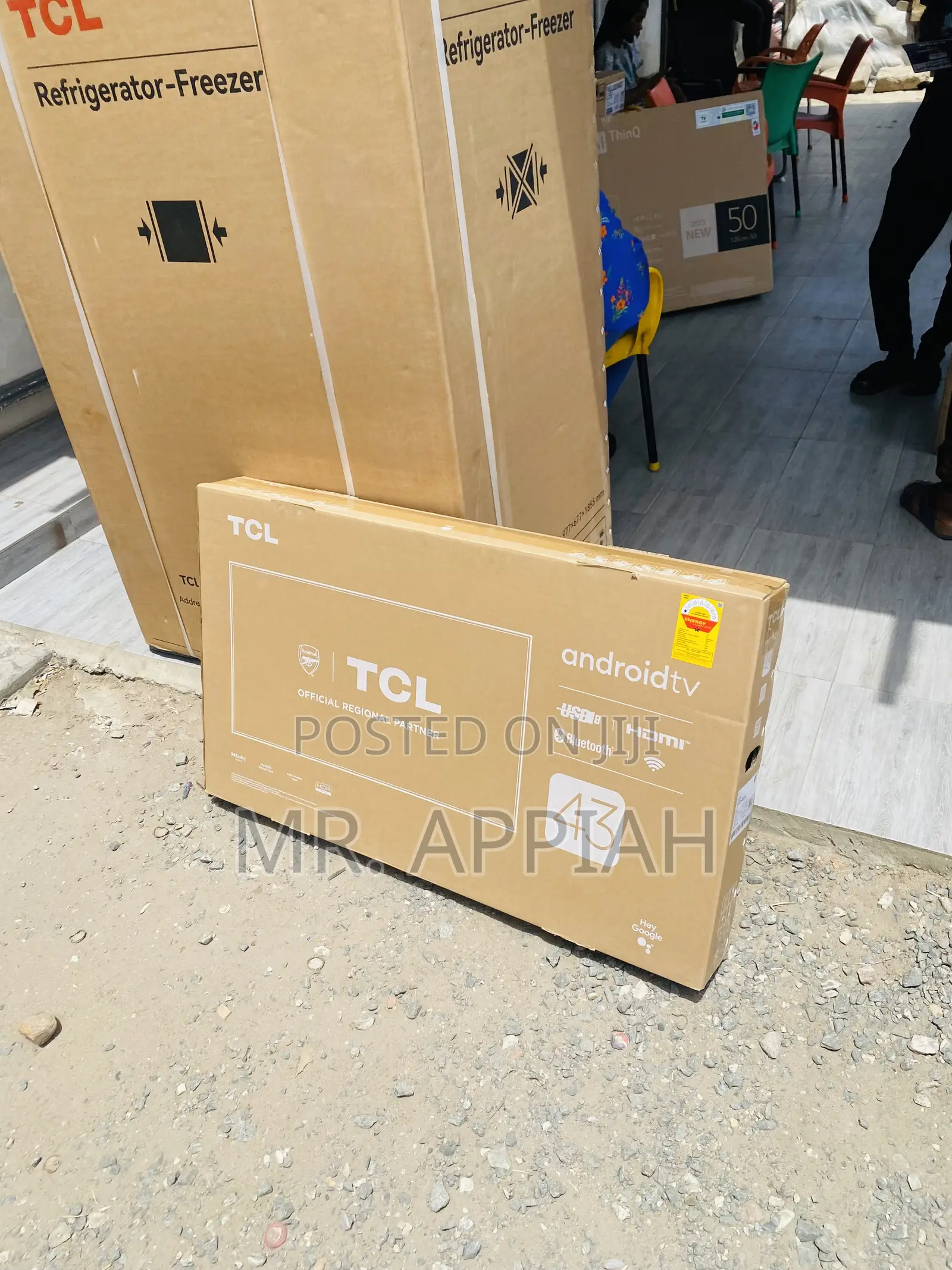 Sealed in Box TCL 43s5400 43 Inch Full HD Smart Android Tv.