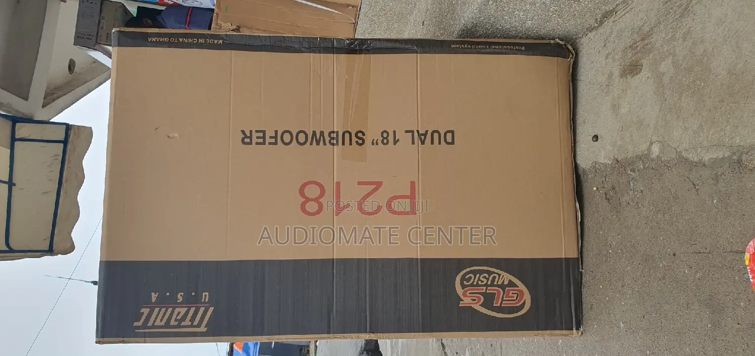 GLS P218 Dual Sub Woofers
