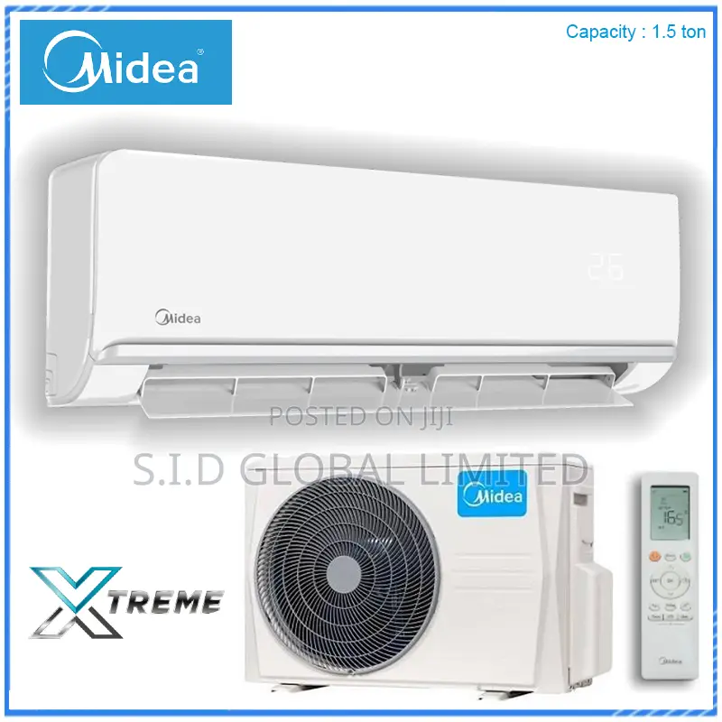 Midea 2.5 Inverter R410 HP Split Air Conditioner