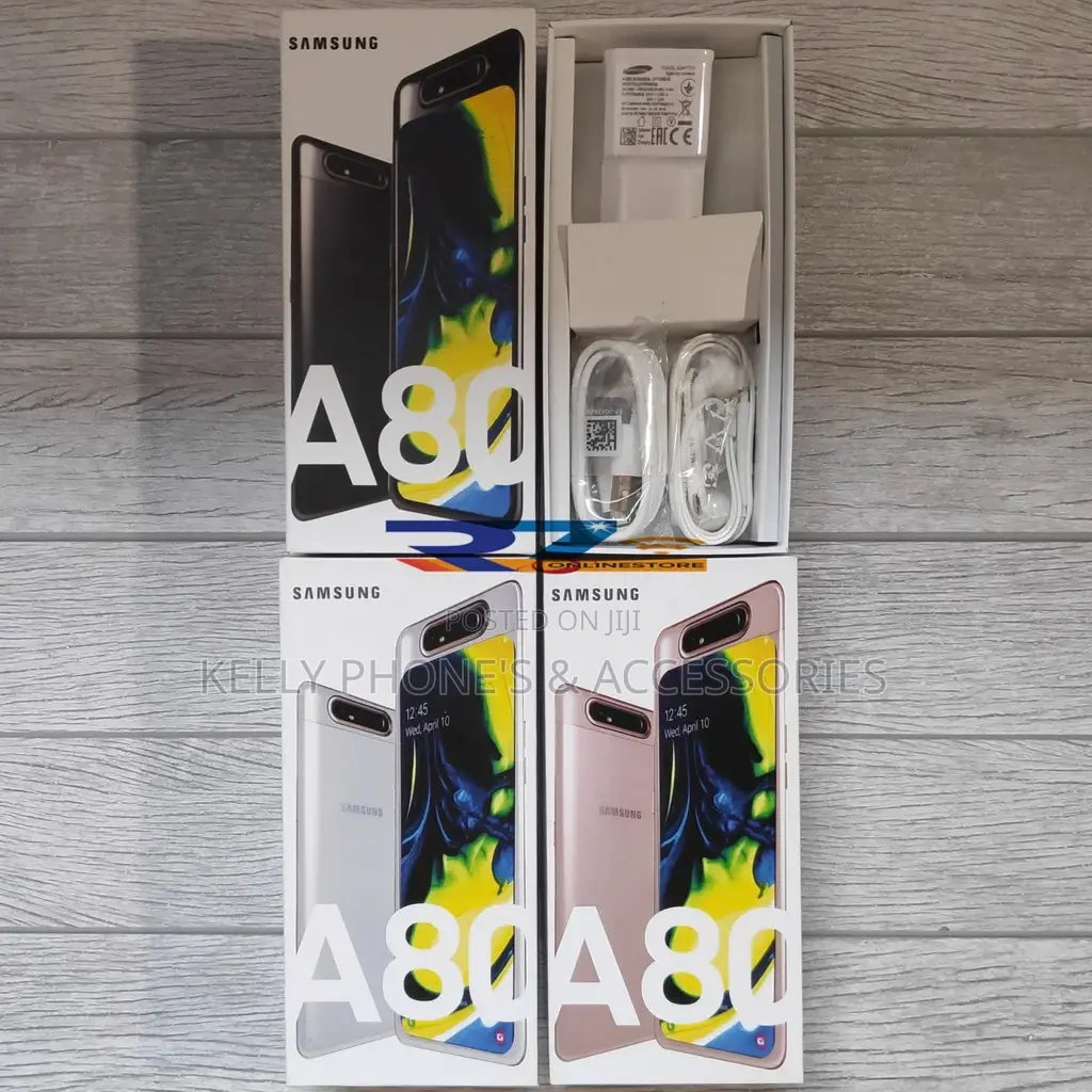New Samsung Galaxy A80 128 GB Black