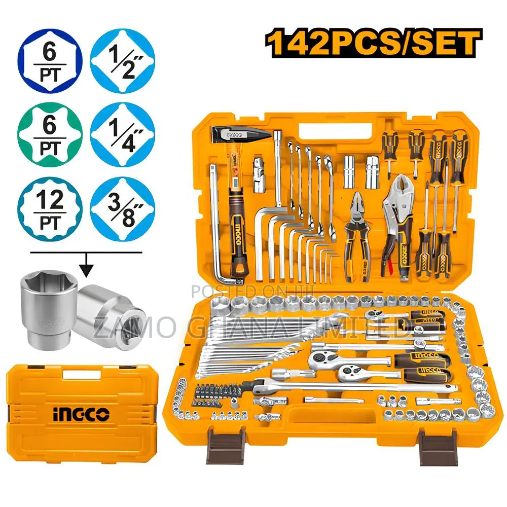 142 PCS Combination Tools Set - Hkthp21421
