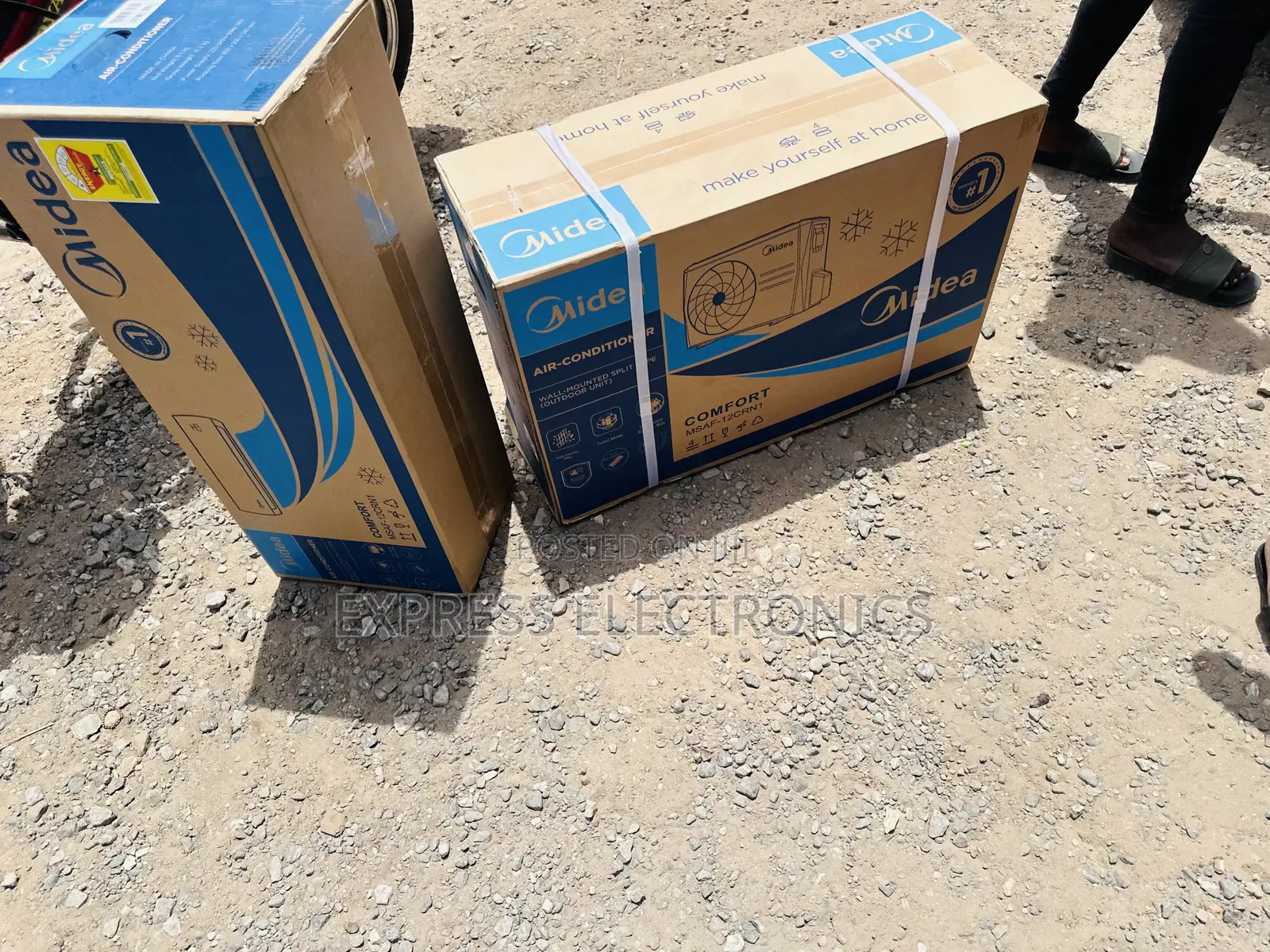 One Remote Control Split R410 Gas Midea 1.5hp