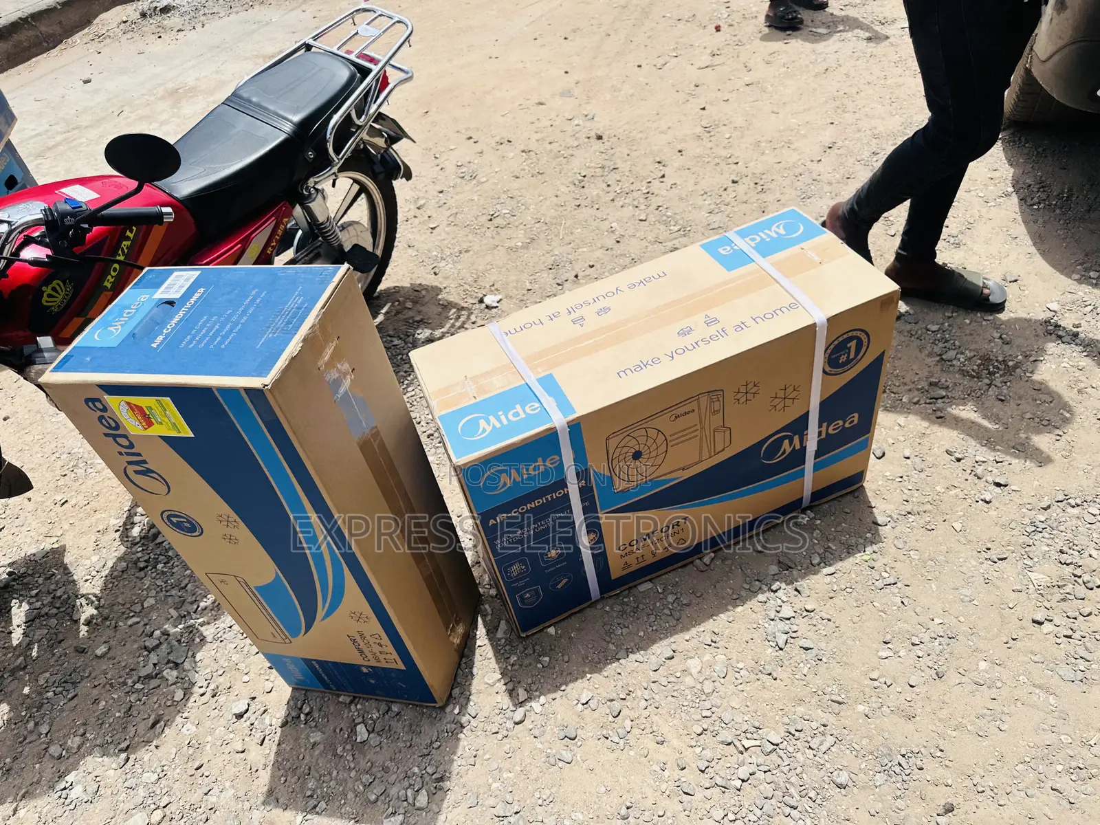On/Off Midea Split R410 Gas 1.5hp Split