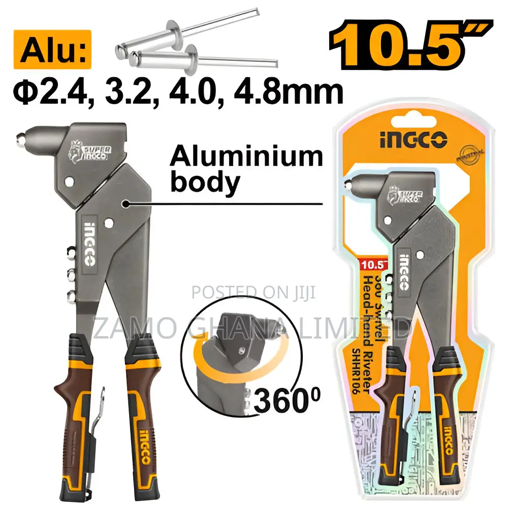 360°Swivel Head-Hand Riveter - Shhr106