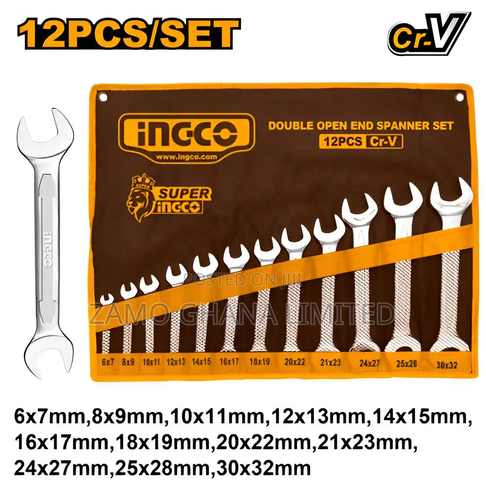 Double Open End Spanner Set - Hkspa2142