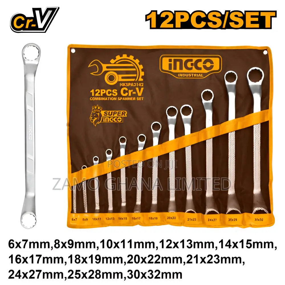 Offset Ring Spanner Set - Hkspa3142