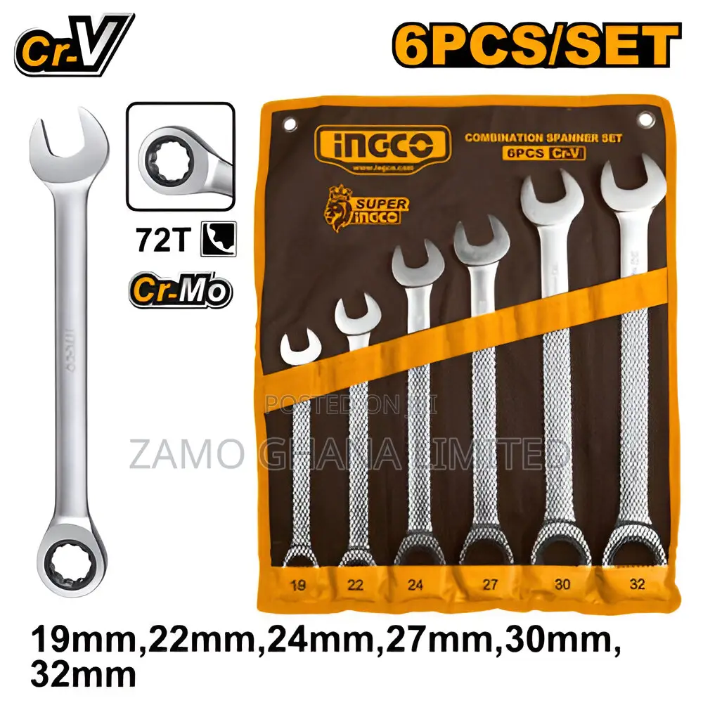 Ratchet Spanner Set - Hkspar1061