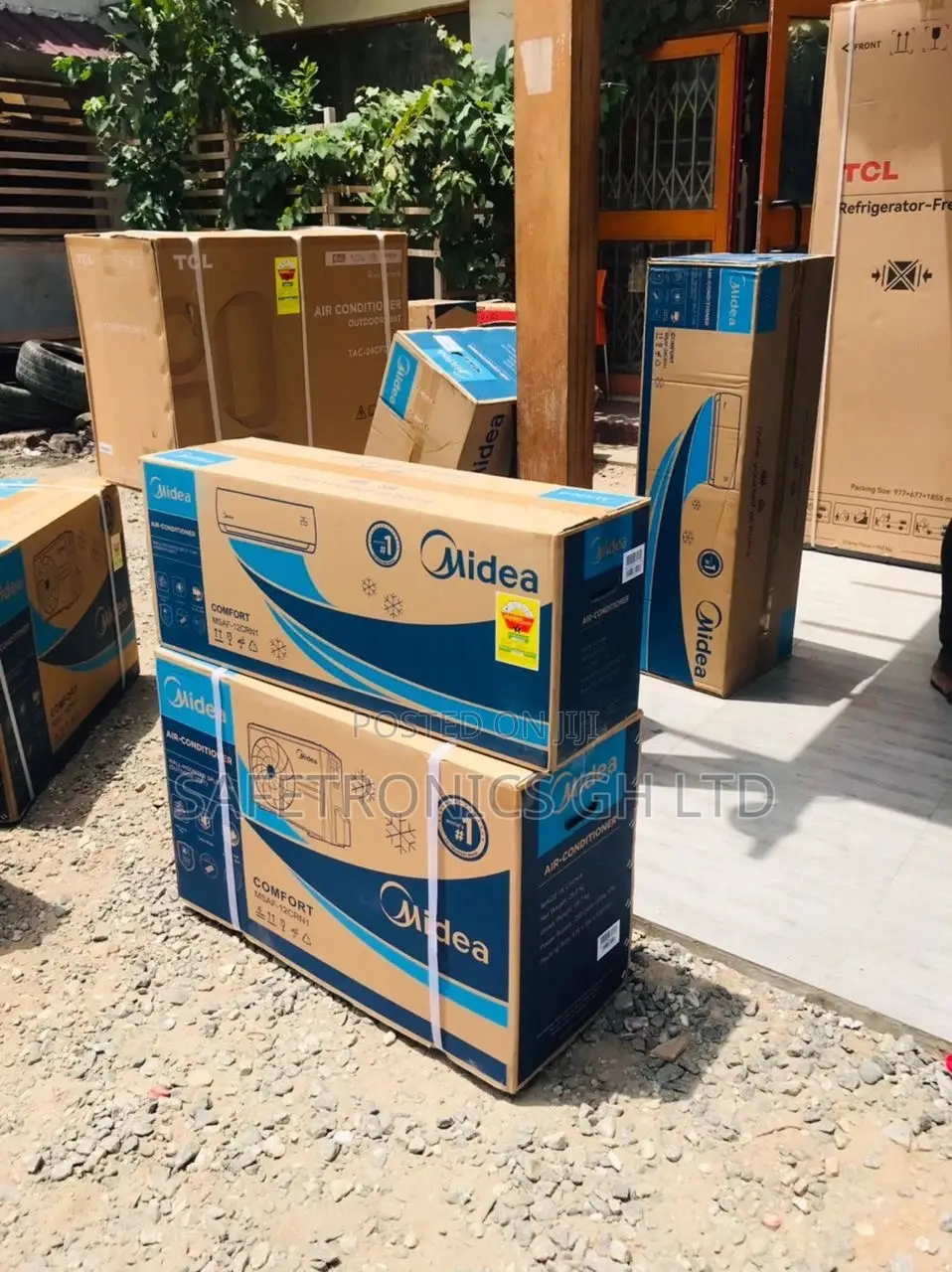 Midea White 1.5hp Split R410 Gas Airconditioner