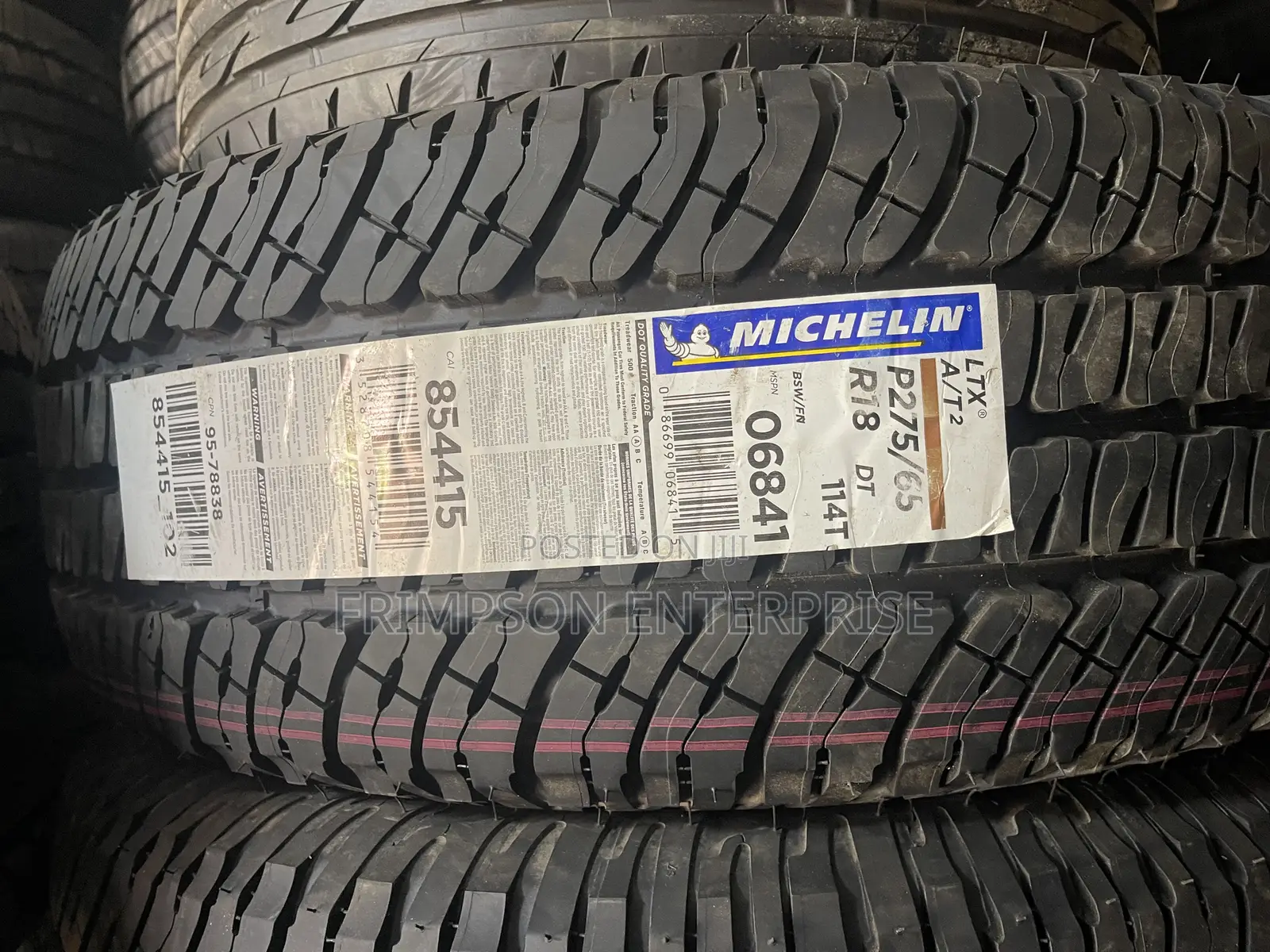 275/65r18- Michelin, Dunlop , Good Year ,Bridgestone