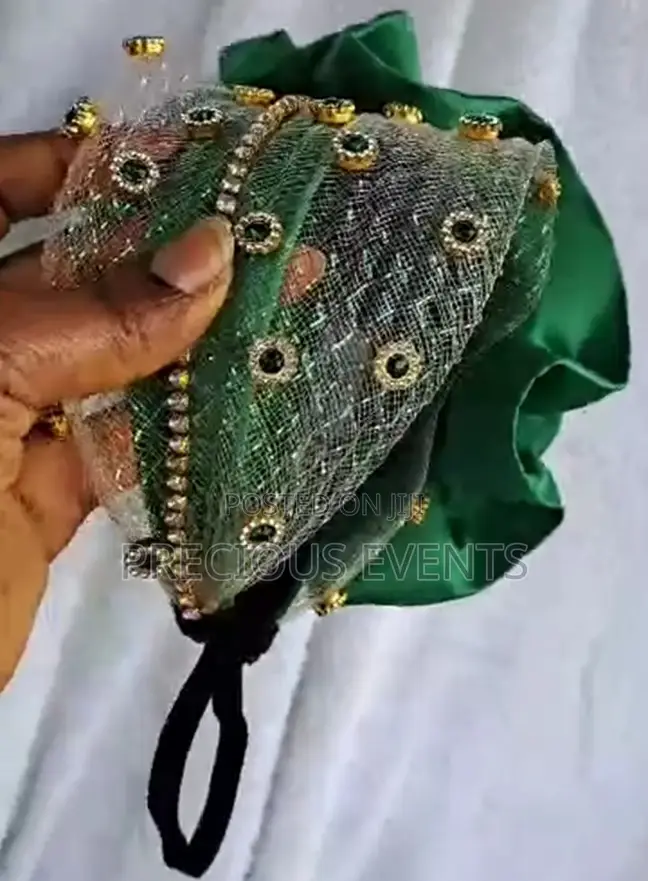 Green Big Band Fascinators