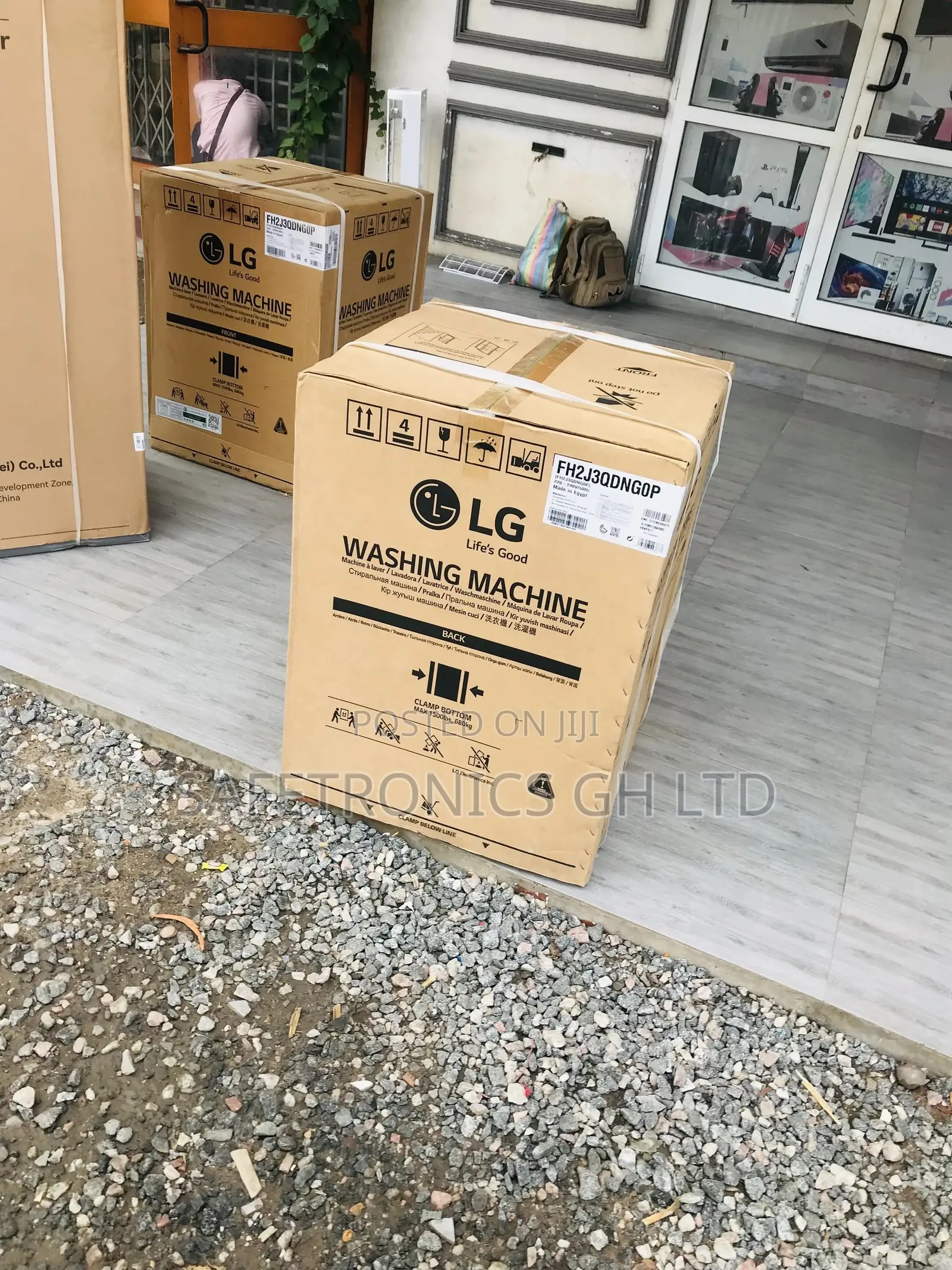 LG FH2J3QDNG0P 7kg Frontload Reliable Washingmachine