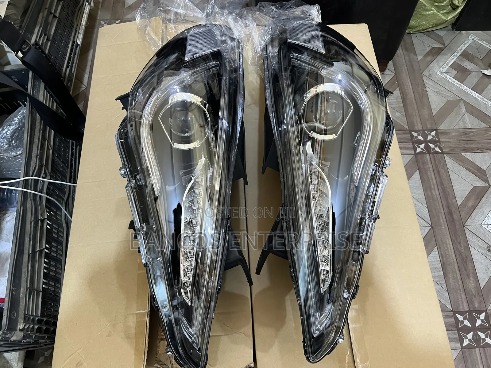 Hyundai Sonata 2012/215 Head Lamp LED DEMON EYE