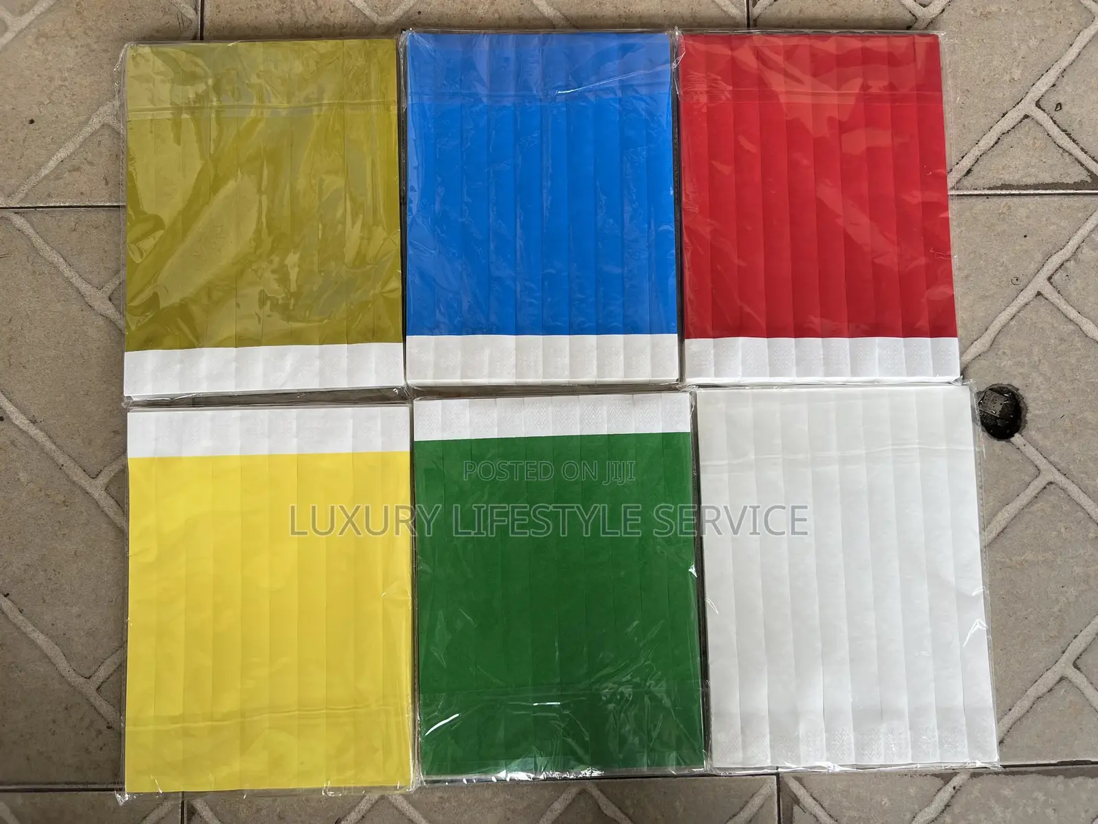 Tyvek Wristband Ticket