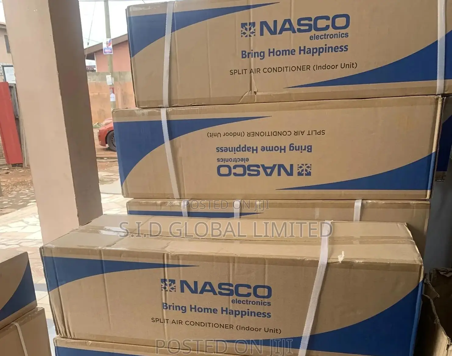 Nasco 1.5HP - NAS-T12N1 Split AC - R410 Air Doctor - White