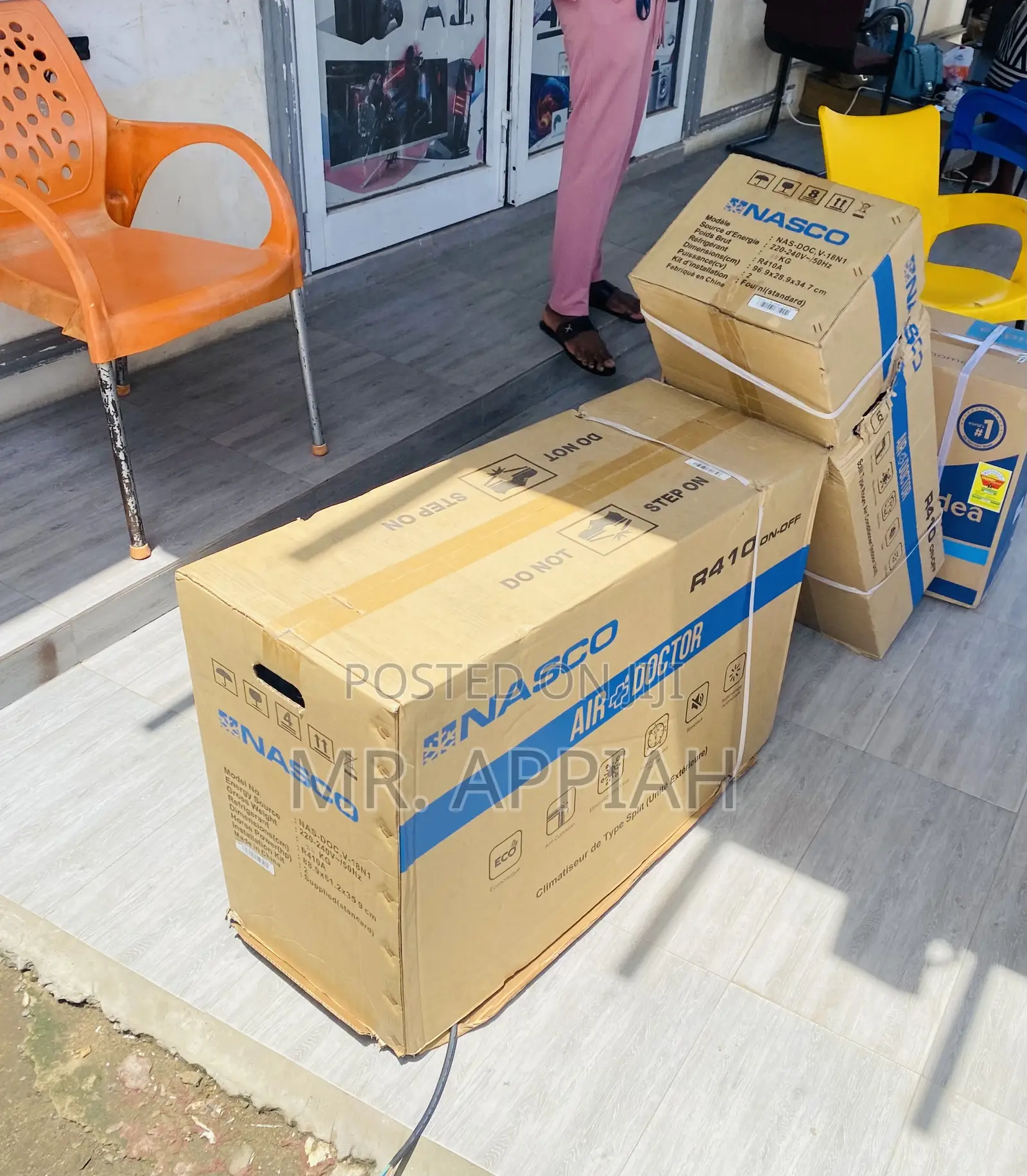 Shop Authentic Nasco 2.5hp Split Air Doctor Inverter Ac.