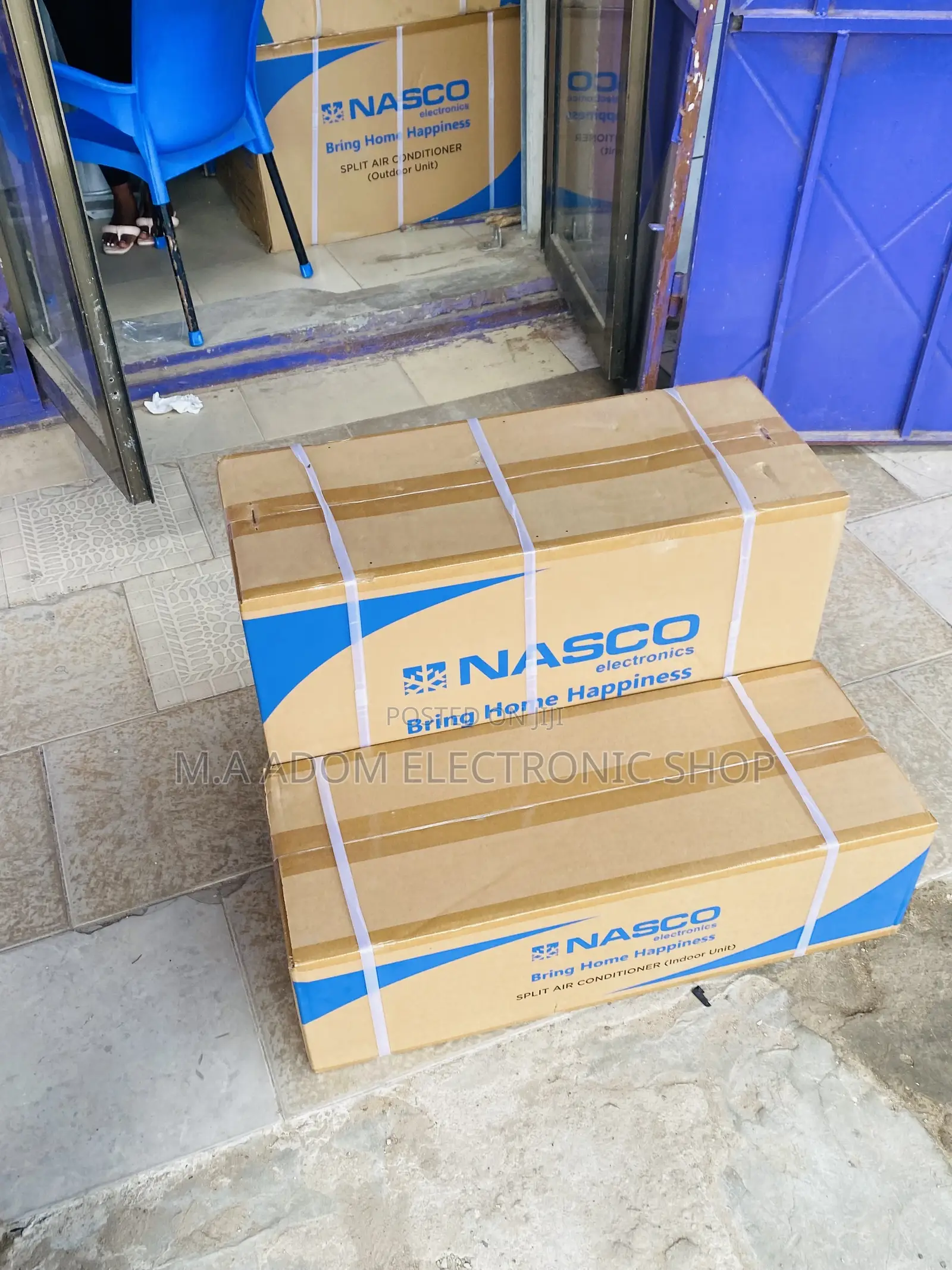 Super Chilling Nasco 2.5hp Split Type Ac(White)R410.