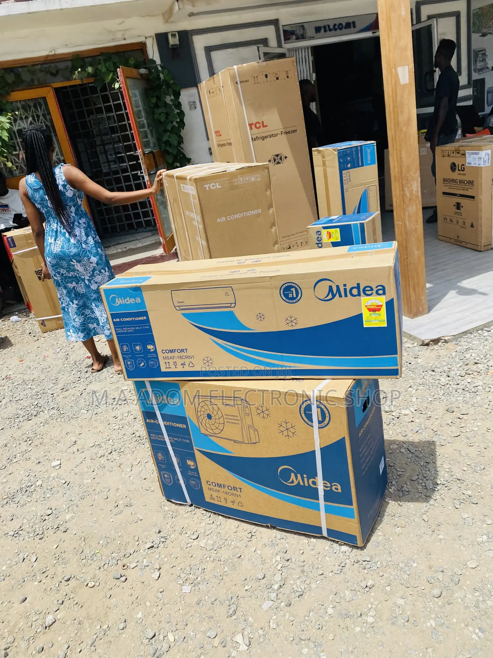 Shop Quality Midea 2.5hp Split Type Air Conditioner(R410).